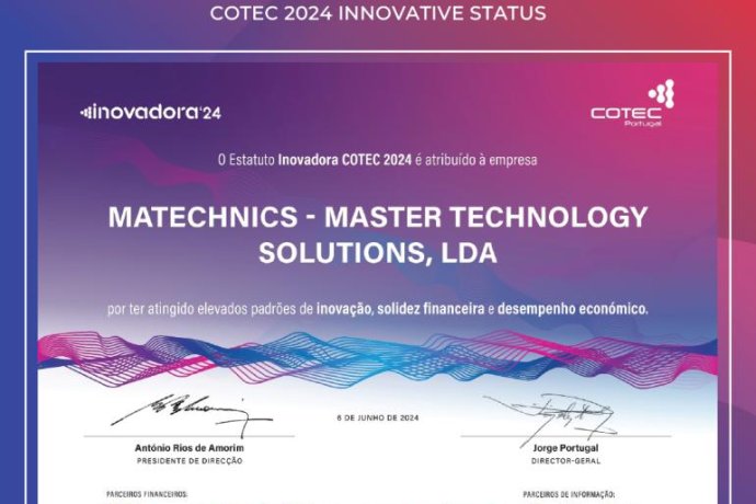 COTEC INNOVATIVE Status 2024